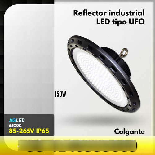 Reflector Led Tipo Ufo Colgante 150w 6500k Ip66 85-265v Z