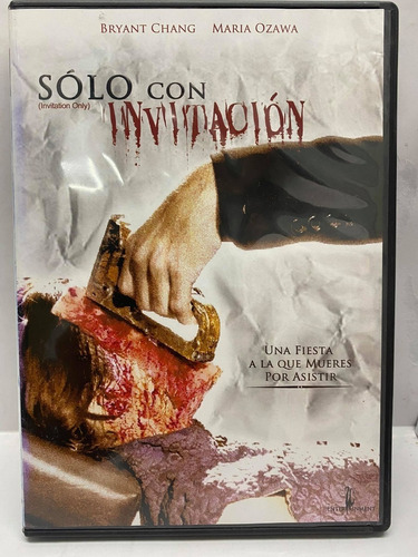 Solo Con Invitación / Película Terror Seminuevo Colección