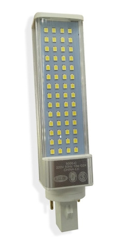 Lampara Led Mod Dulux D 10w 220v Directa 2 Pines Direcional