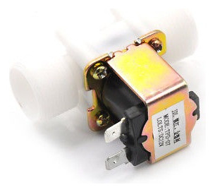 3/4 Dc 12v Solenoide Eléctrico Plástico Válvula Magnética A