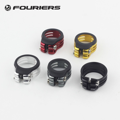 Fouriers - Abrazadera De Tija De Sillín De Aleación Cnc Fija
