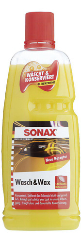 Sonax Shampoo Con Cera 1 Lto. Mod. 75045 Wash + Wax Carnauba