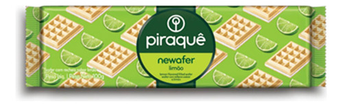 Kit 20un Wafer Piraquê Newafer Limão 100g