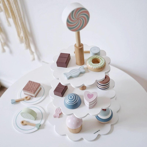 A Juego De Comida For Niños Con Postre
