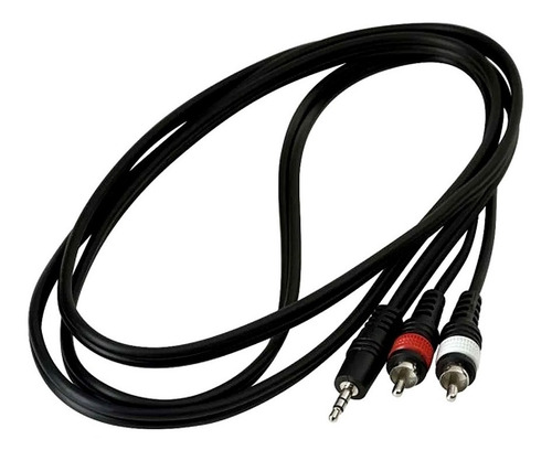 Imagen 2 de 2 de Cable Warwick 3,5 St A 2 Rca X1 Metro Rcl 20901 D4