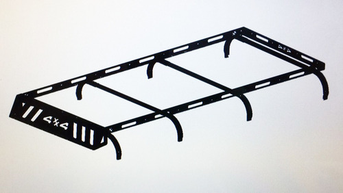 Bagageiro De Teto - Land Rover - Defender 110 - Aço Preto