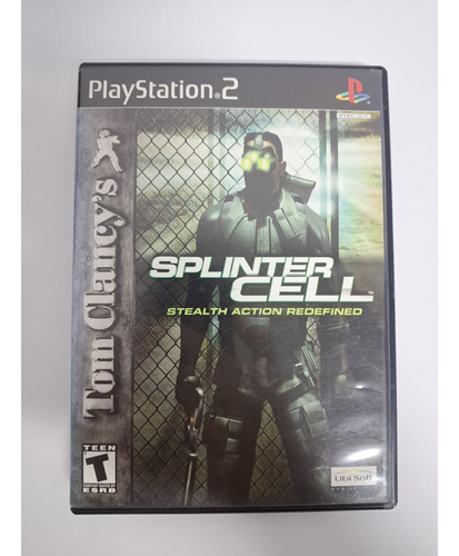 Splinter Cell Ps2 Original Completo Com Manual Americano