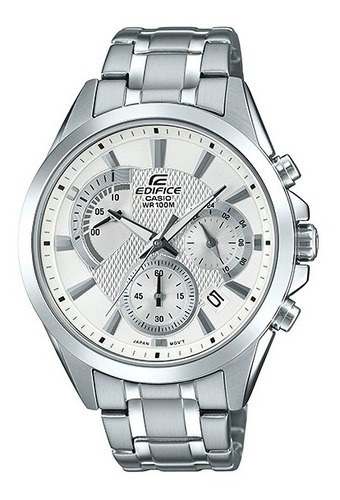 Reloj Casio Edifice Efv-580d Cronografo Acero 100% Original