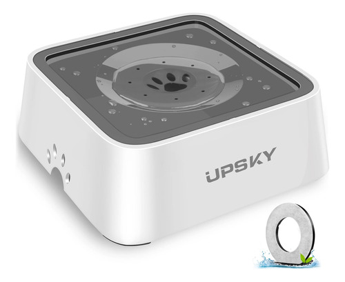 Upsky Tazon De Agua Para Perros, 70 Onzas, Gran Capacidad, P