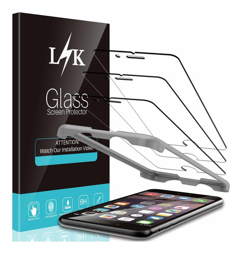 3 Pack Screen Protector For iPhone 6 Frame Installation 9h