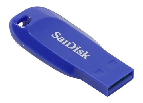 Pendrive Sandisk Cruzer Blade 32gb Electric Blue