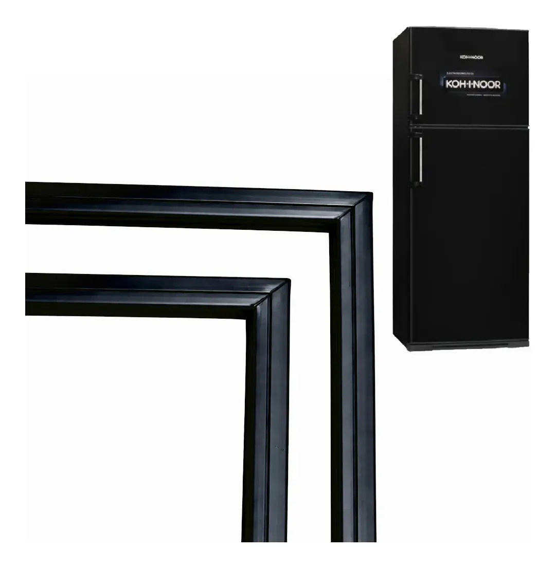 Burletes Heladera Y Freezer Kohinoor Modelos 4394 Color Negro