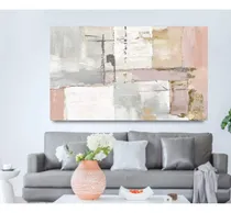 Comprar Cuadro Abstracto Pintado A Mano Texturado Moderno Decorarivo