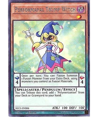 Performapal Trump Witch (sece-sp006) Yu-gi-oh!