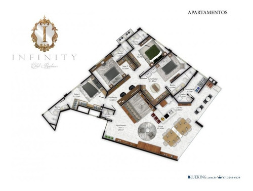Imagem 15 de 17 de Apartamento Centro Itapema - 102724