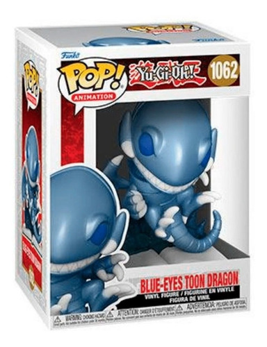 Pop Funko Yu-gi-oh! Blue-eyes Toon Dragon #1062 Original