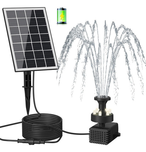 Fuente Solar Batería 2000 - Funciona Días Nublados - ...