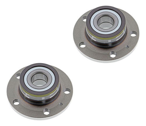 2) Mazas Rueda Traseras Grob Tt Para Audi 2007-2014