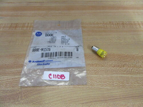 Allen Bradley 800e-n157a Miniature Lamp Light Bulb Clust Ccg