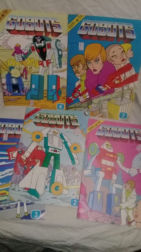 Comics De Gobots Año 1986