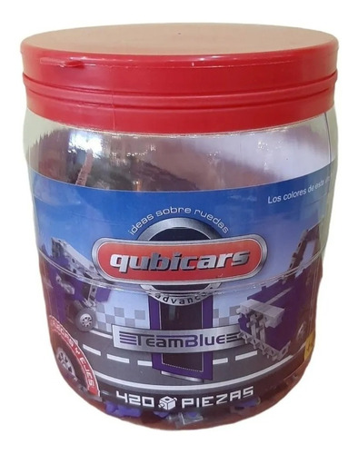 Qubicar Team Blue Piezas Encastrables Auto