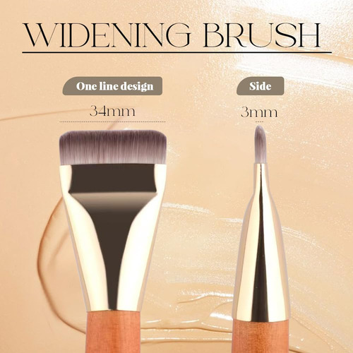. 2 Brochas De Base Para Maquillaje Líquido, Nueva Brocha