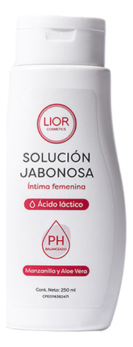 Solución Jabonosa Íntima Femenina