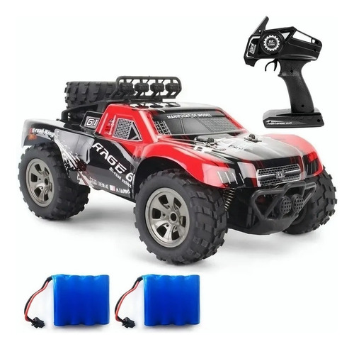 Carro De Controle Remoto, 2,4g 1/18 18km/h, Carro Off Road