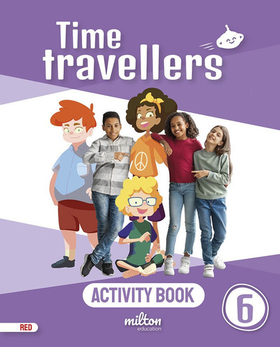 Libro Time Travellers 6 Red Activity Book English 6 Prima...