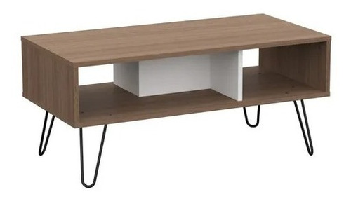 Mesa Ratona De Living Nordica Patas De Hierro. Cod 56798