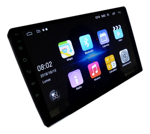 Radio Auto Pantalla 10.1 Touch Android Bluetooth Usb Gps