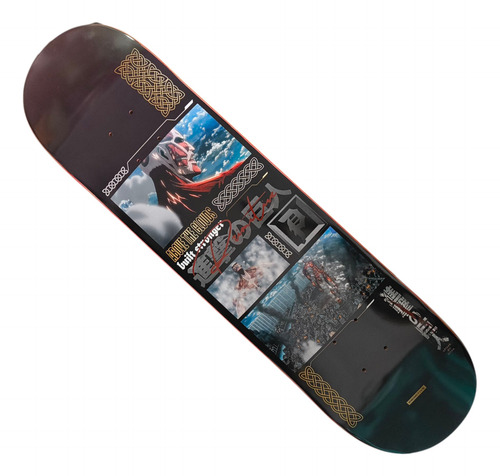 Tabla Patineta Skateboard. Primitive Explosive 8.0in Multicolor