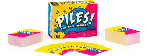 Juego De Cartas Lost Boy Entertainment Piles Para Niños De 8