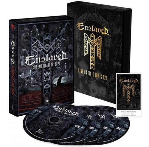 Enslaved Cinematic Tour 2020 4 Dvd Box