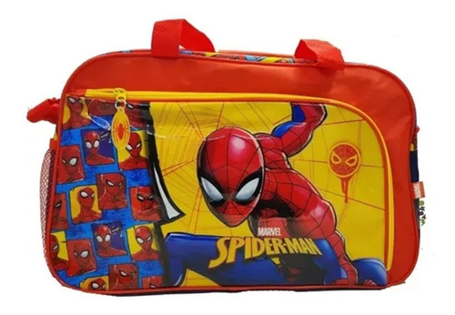 Bolso Viaje Spiderman Hombre Araña Original Wabro Marvel