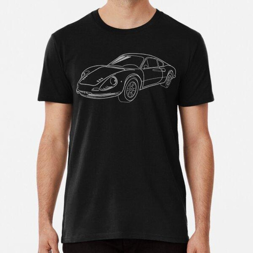 Remera Ferrari Dino 246 Gt Algodon Premium