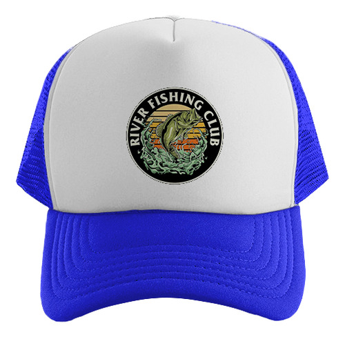 Gorra Trucker River Fishing Club Estampada