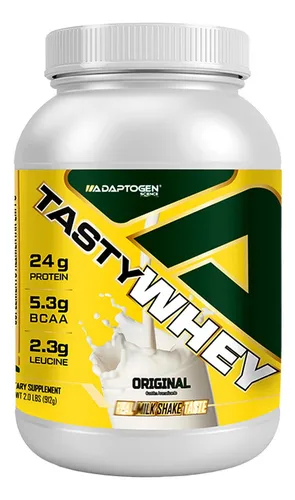Suplemento em pó Tasty Whey Adaptogen Science proteínas sabor clásico 900g