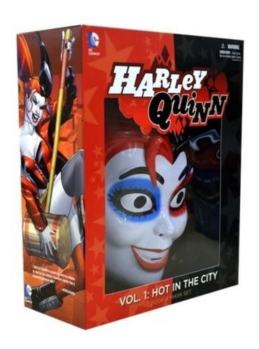Harley Quinn Book & Mask Set (harley Quinn: The New 52