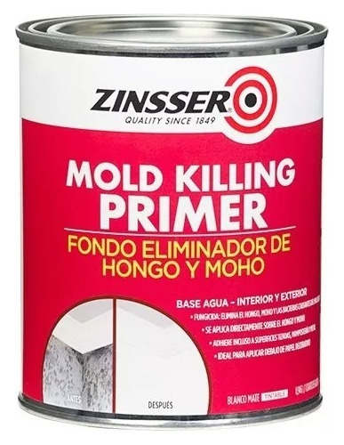 Zinsser Mold Killing Primer X1 L Pintureria Don Luis Mdp
