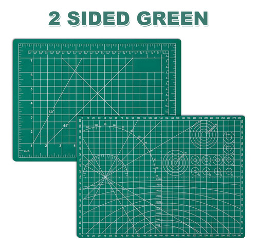 Hapemein® 35pz A3 Tapete Corte Autorreparable 30x45 Doble Vista Cutter
