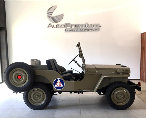 Imagen 5 de 14 de Willys 1946 Guardia Civil 1946 Restrénalo