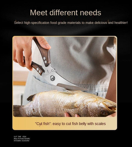 Tijeras Cocina Resistentes Para Carne Y Hierbas