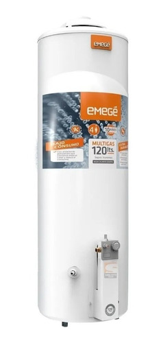 Termotanque Gas Emege 120 Lts Ttq120em Colgar O Apoyar  Cuot