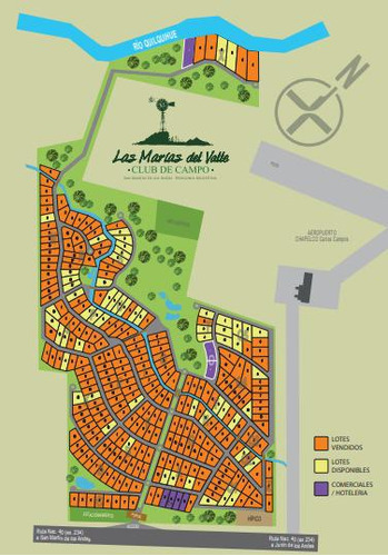 Terreno En Las Marias Del Valle Club De Campo San Martin De Los Andes - Lote B13