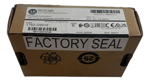 Allen-bradley Compact 1762-ow16 Micrologix
