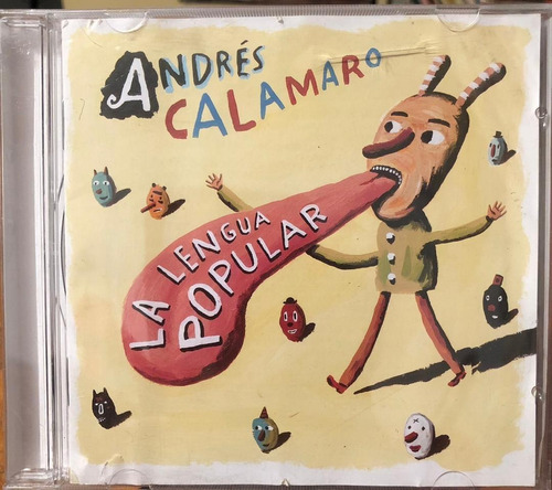 Andrés Calamaro - La Lengua Popular. Cd, Album. 