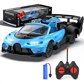 Remote Control Car For Boys 4-7,rechargeable 1/18 Rc Ca...