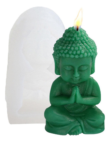 A Molde De Silicona De Buda Molde De Buda Chino Jabones