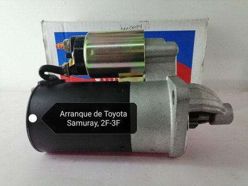 Arranque Toyota Samuray Motor 2f 3f Land Cruiser Chillón 